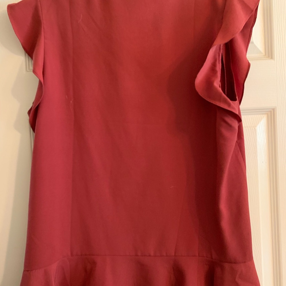 Maroon blouse